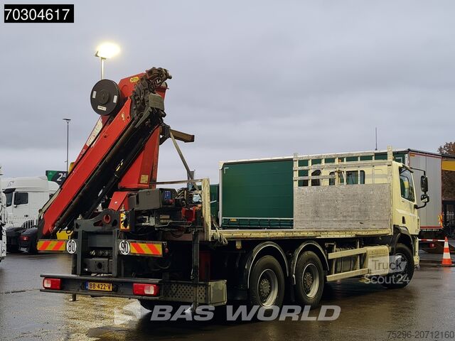 Ladepritsche DAF CF 370 6X4 NL-Truck HMF1820-K4 Crane Manual Ste...