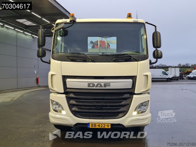 Ladepritsche DAF CF 370 6X4 NL-Truck HMF1820-K4 Crane Manual Ste...