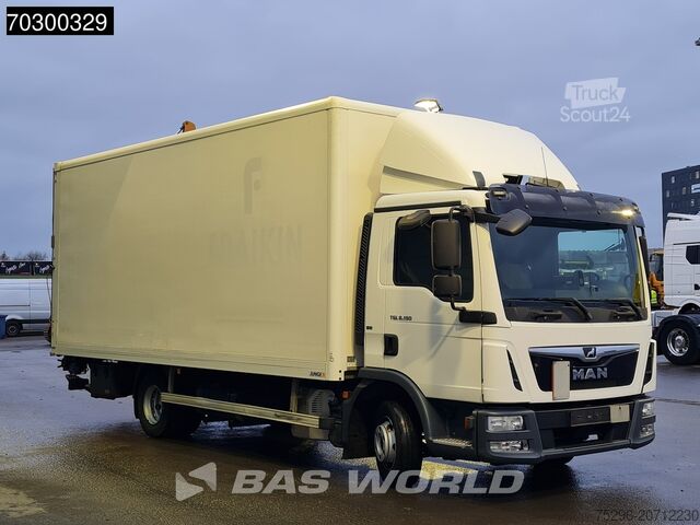 Чемодан MAN TGL 8.190 4X2 8tonner 1000kg Ladebordwand Manua...