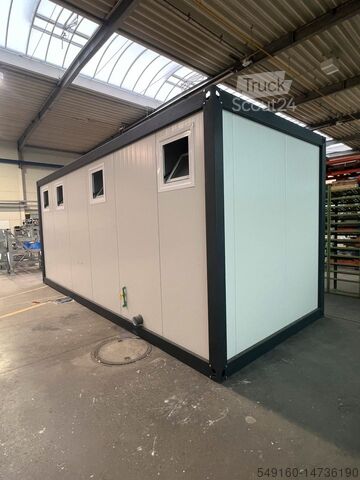 Sanitärcontainer Villex Sanitär Plus Cube Blanc