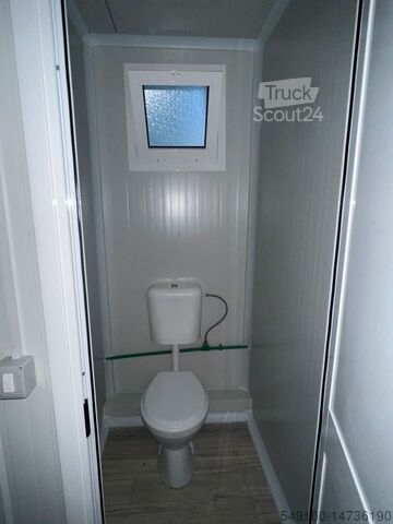 Sanitärcontainer Villex Sanitär Plus Cube Blanc