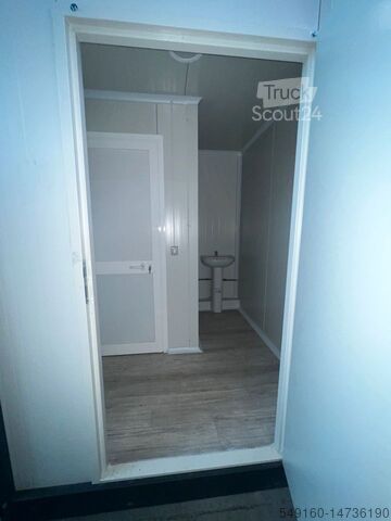 Sanitärcontainer Villex Sanitär Plus Cube Blanc
