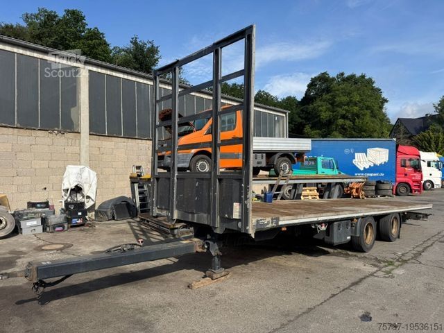 LKW mit Pritsche (offen) MAN 18.420 + Anhänger