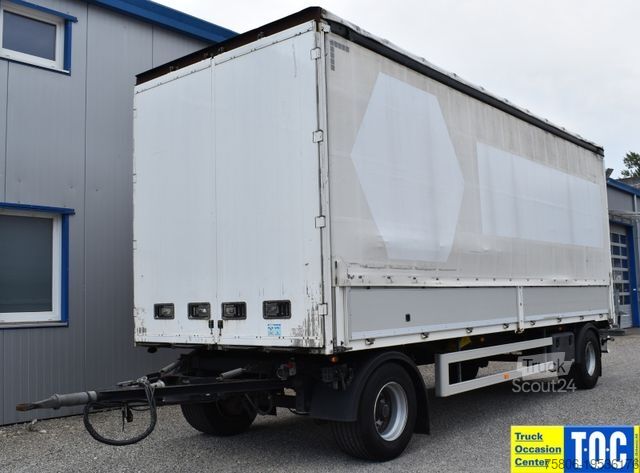 Öppen släpvagn med presenning SCHWARZMÜLLER PA 2/E BPW Durchlade Edscha