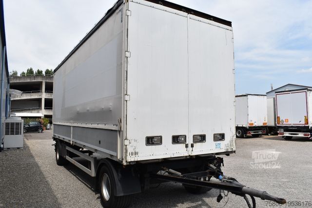 Öppen släpvagn med presenning SCHWARZMÜLLER PA 2/E BPW Durchlade Edscha