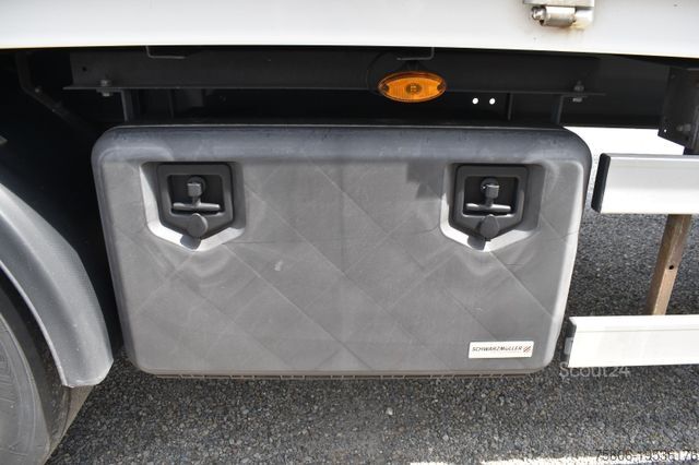 Open trailer with tarp SCHWARZMÜLLER PA 2/E BPW Durchlade Edscha