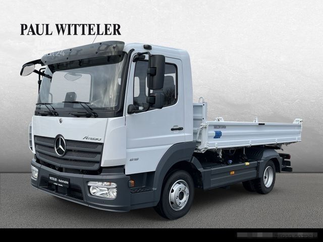 Fourgon benne basculante MERCEDES-BENZ Atego 818 K 4x2 3-S.-Kipper+Klima+2xAHK+2200 km!