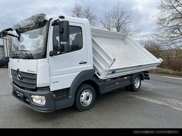 Fourgon benne basculante MERCEDES-BENZ Atego 818 K 4x2 3-S.-Kipper+Klima+2xAHK+2200 km!