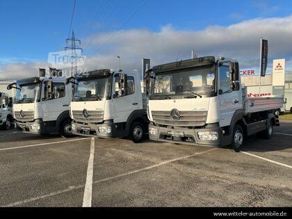 Fourgon benne basculante MERCEDES-BENZ Atego 818 K 4x2 3-S.-Kipper+Klima+2xAHK+2200 km!