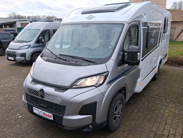 Ημιενσωματωμένο αυτοκινούμενο τροχόσπιτο CARADO V 339 *Queensbett*pro+ Paket*Fußbodenerwärmung*