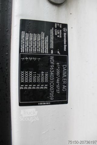 Стандартний тягач MERCEDES-BENZ 1851 4x2 BL - Kipphydraulik Nr.: 059