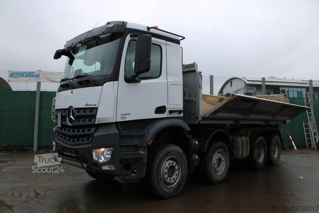 Dreiseitenkipper LKW MERCEDES-BENZ 3551 8x4 BB - BORDMATIK Nr.: 310