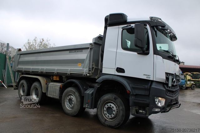 Dreiseitenkipper LKW MERCEDES-BENZ 3551 8x4 BB - BORDMATIK Nr.: 310