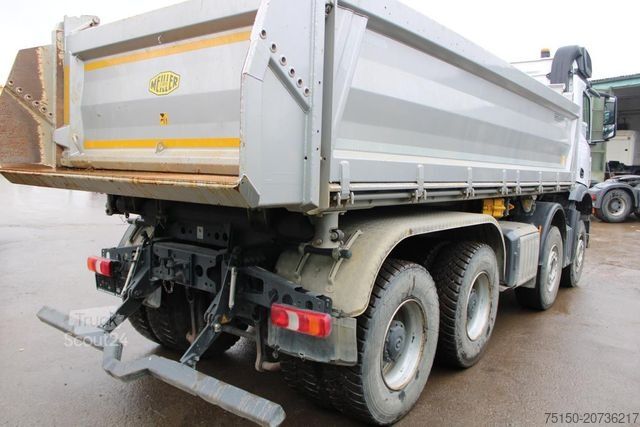 Dreiseitenkipper LKW MERCEDES-BENZ 3551 8x4 BB - BORDMATIK Nr.: 310
