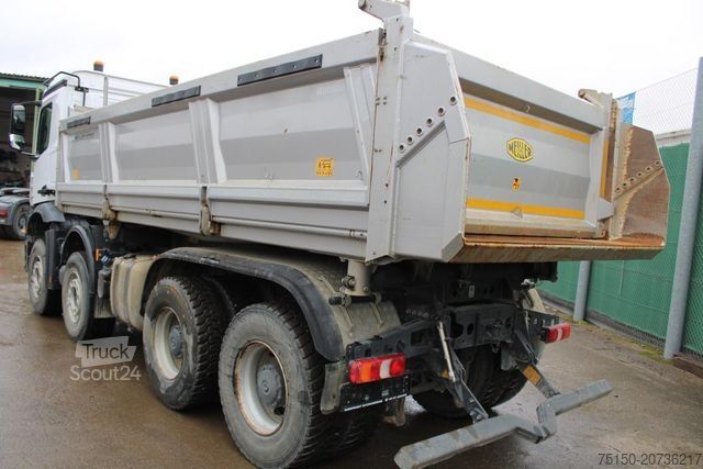 Dreiseitenkipper LKW MERCEDES-BENZ 3551 8x4 BB - BORDMATIK Nr.: 310
