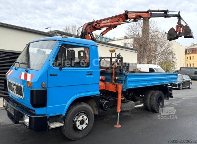 Трьохсторонній самоскид MAN 10.150, Atlas 60.01, Greifer , TÜV