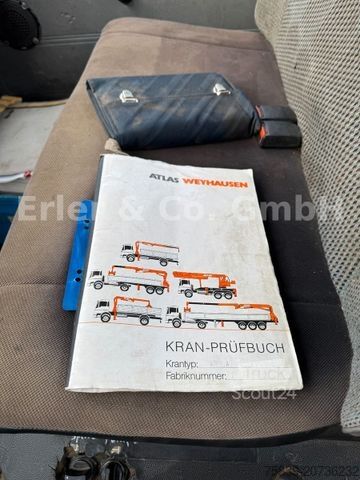 Трьохсторонній самоскид MAN 10.150, Atlas 60.01, Greifer , TÜV