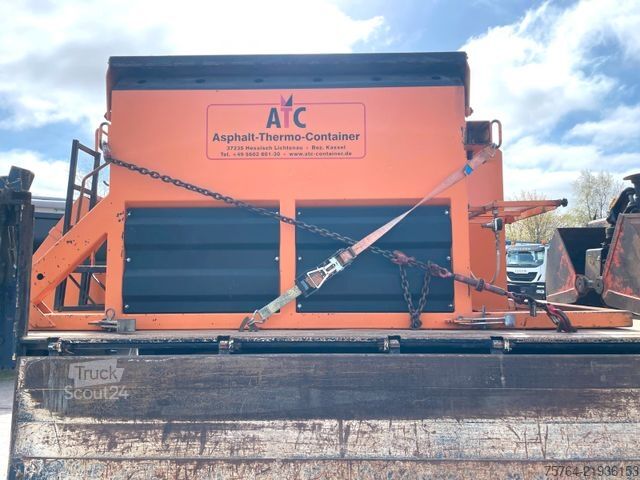 Räätälöity pakettiauto  ca. 3m³ ATC Asphaltcontainer / Propangas-Heizung