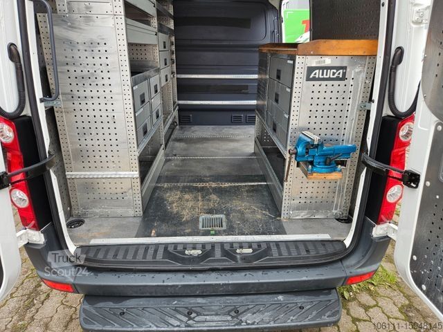 Fourgon à panneaux VOLKSWAGEN Crafter 35 2,0Tdi 100KW KurzL1H1/BOTT/Zusatzheiz