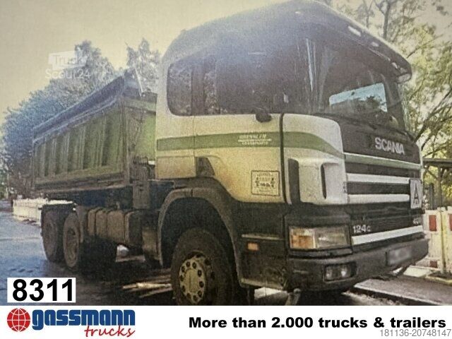 Damperli kamyon Scania 124C 400 6x6