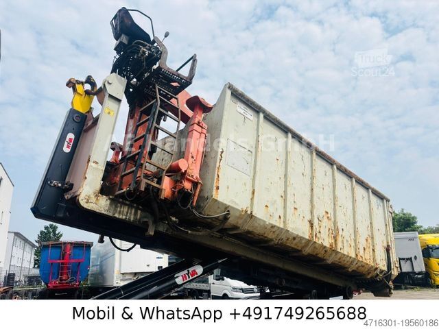 Kanca kasalı yük kamyonu (roll-off) Mozelt Anlagentechnik B8B0 *Atlas-AK-90/17m³