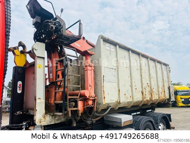 Kanca kasalı yük kamyonu (roll-off) Mozelt Anlagentechnik B8B0 *Atlas-AK-90/17m³