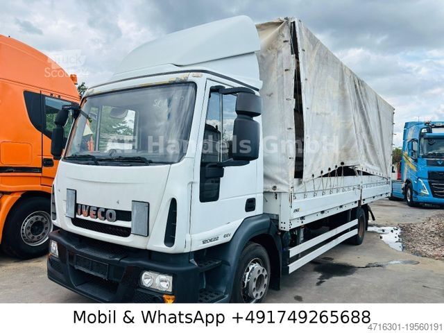 LKW mit Pritsche & Plane IVECO 120E22 Flachdach BL *Manual / LBW-Dautel