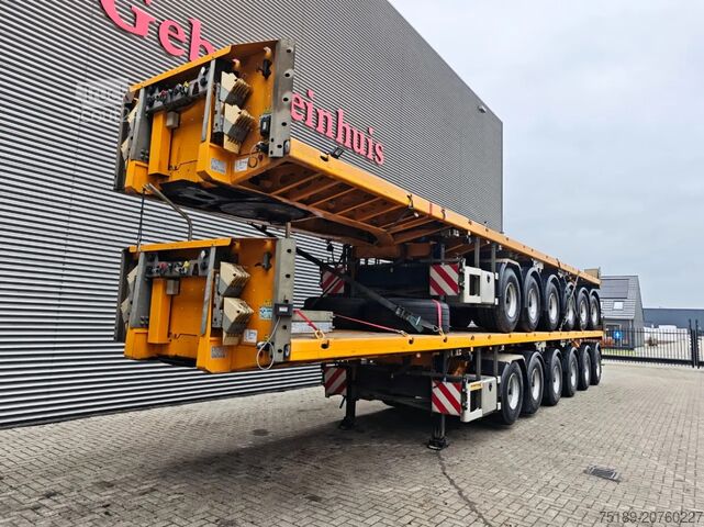 Remorque à plate-forme Faymonville F-S46-1AAB Ballasttrailer 4 Pieces!