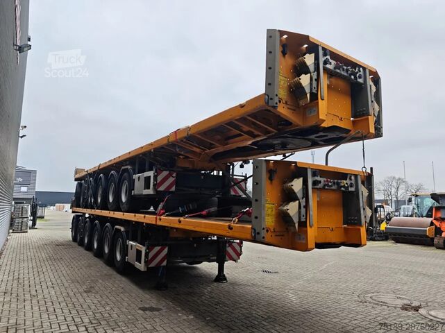 Remorque à plate-forme Faymonville F-S46-1AAB Ballasttrailer 4 Pieces!