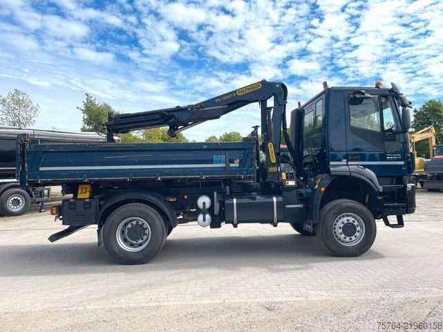 Lastebilmontert kran IVECO Trakker 360/AD190/Pafinger 13.001/Meiller/1.Hand
