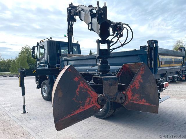 Lastebilmontert kran IVECO Trakker 360/AD190/Pafinger 13.001/Meiller/1.Hand