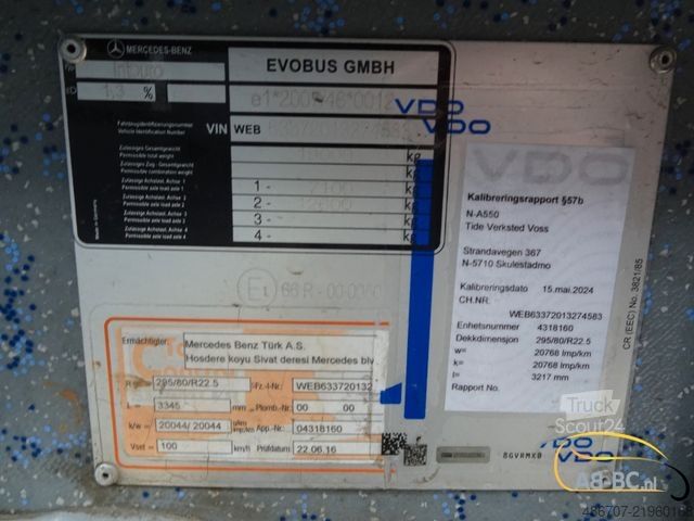 Touringcar MERCEDES-BENZ Intouro 49 Sitze Liftbus EURO 6