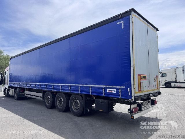 Auflieger mit Pritsche & Plane Schmitz Cargobull Curtainsider Standard
