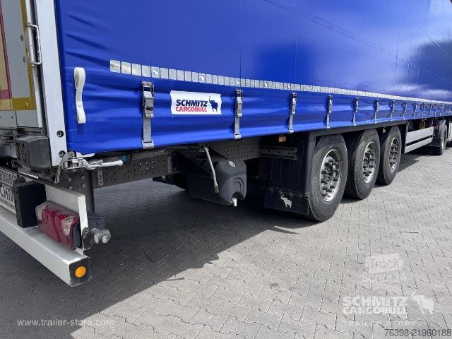 Auflieger mit Pritsche & Plane Schmitz Cargobull Curtainsider Standard