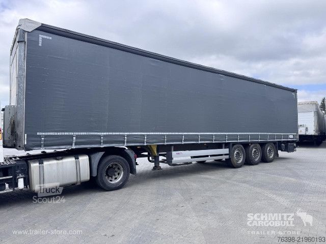 Auflieger mit Pritsche & Plane Schmitz Cargobull Curtainsider Standard