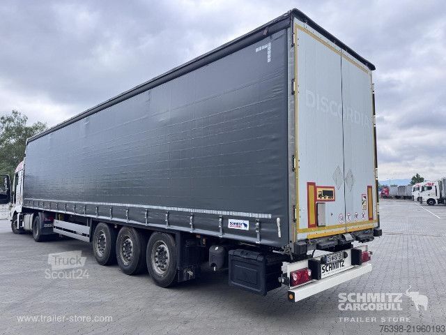 Auflieger mit Pritsche & Plane Schmitz Cargobull Curtainsider Standard