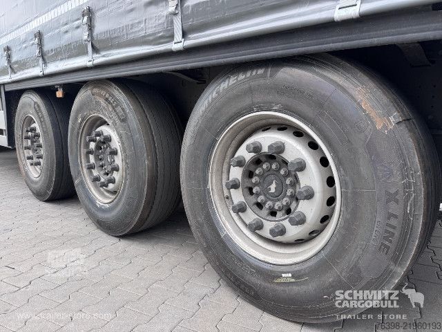 Auflieger mit Pritsche & Plane Schmitz Cargobull Curtainsider Standard