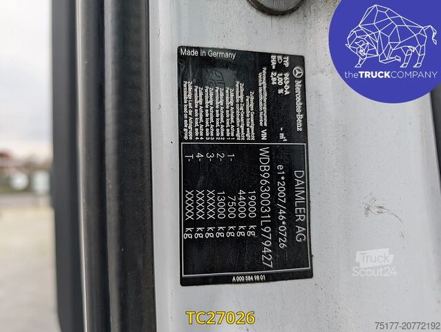 Valise Mercedes-Benz Actros 1833