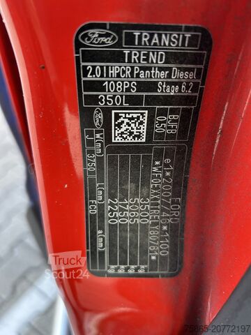 Furgão de painéis Ford Transit 2.0 TDCI Trend / 185 dkm / L3 H2 / APK ...