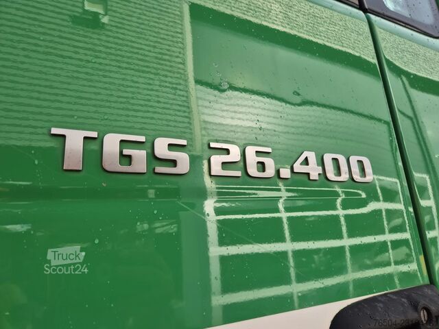  MAN TGS 26.400 6X2 Pritsche/ Crane Terex 210.2-A13 ...