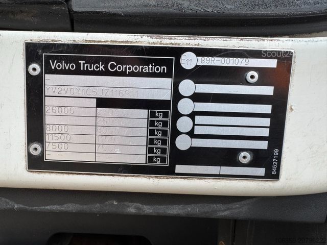 Vakuuminė cisterna sunkvežimis VOLVO FE 280 6x2*4 Euro 6 NTM 22 m3 Garbage truck