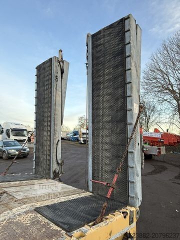 Prikolica z nizko platformo SCHWARZMÜLLER hydr. Rampen*verbreiterbar*Rungen*SAF*9m*