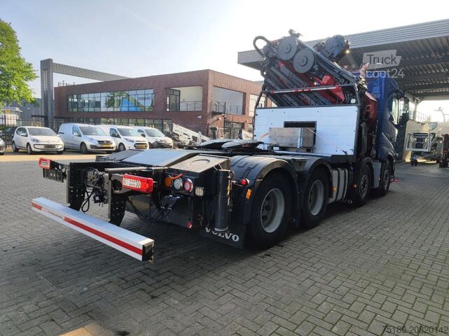 Kranbil Volvo FH 540 8x4 Euro 6 HMF 8520 K-0 6x Hydr. Jip 6x ...