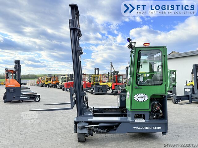 Keturs kryptimis krautuvas Combilift C4500 GAS DUPLEX 5500 FORK POSITIONER