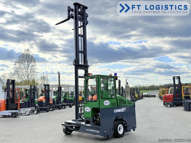 Keturs kryptimis krautuvas Combilift C4500 GAS DUPLEX 5500 FORK POSITIONER
