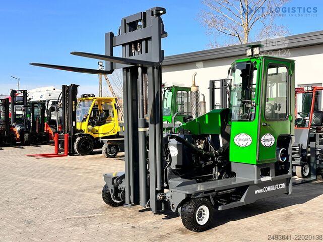 Četrvirzienu iekrāvēja kravas automašīna Combilift C4000 / LPG / DUPLEX / 4500MM /FREE LIFT