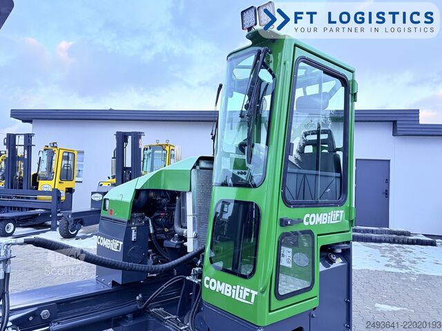 Keturs kryptimis krautuvas Combilift C4000 DIESEL DUPLEX 4100 FORK POSITIONER