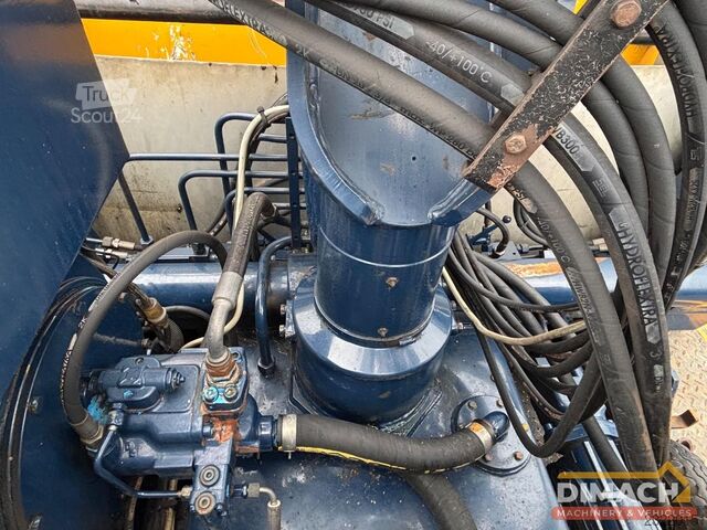 Pacton TPD 348 essieu relevable - 2 essieux directeurs - grue kennis 16 000 avec moteur hatz DM1378 Pacton TPD 348 liftas - 2 x stuuras - Kennis 16.000 kr...