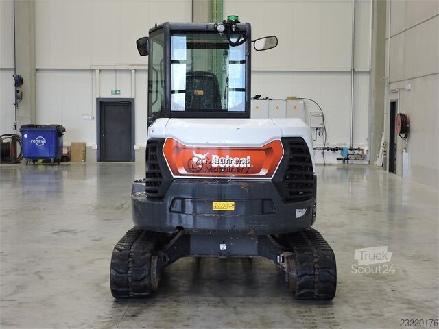 Bobcat E50 με 3 κάδους εκσκαφέα Bobcat E50 3 Buckets