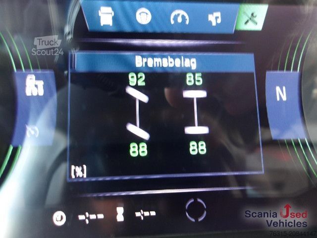 Véhicule tracteur volume Scania R 460 EB - MEGA - HIGHLINE - 2x TANKs - ACC